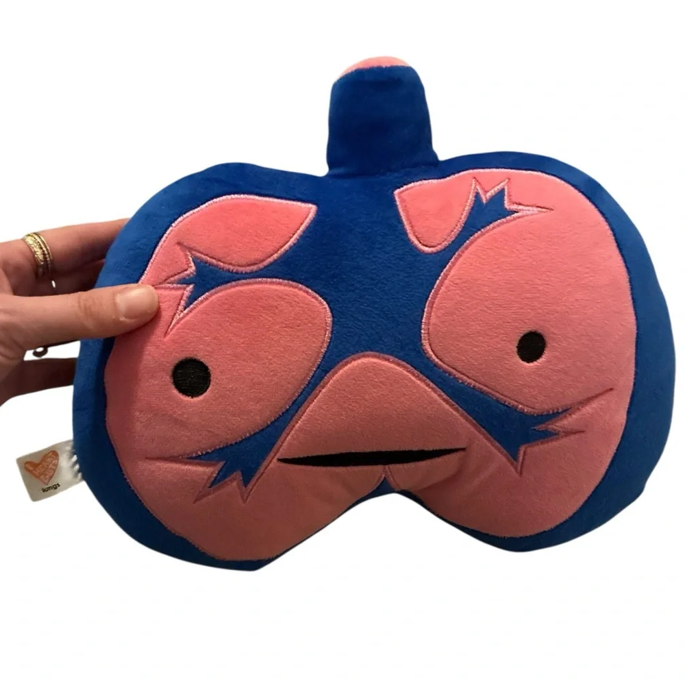 I Heart Guts Lungs Plush - I‎ Lung You Organ Stuffed Toy Pillow